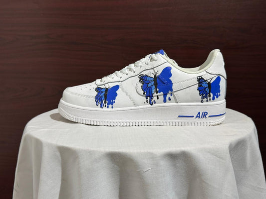 Blue Butterfly Air Force 1